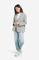 YAYA broek jeans in lichtblauw met barrel fit