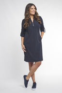 Zoso jurk travel - donkerblauw