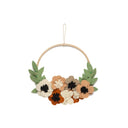 KidsDepot wandhanger flower in de vorm van een bloem gemaakt van vilt en hout