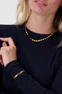 Zusss ketting hartjes - goud