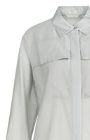 YAYA blouse - blauw grijs