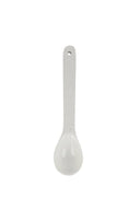 Zusss lepel in crèmekleur/wit van aardewerk
