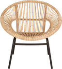 Stoel lounge rotan