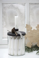 Ib Laursen adventskaarsen 1/24 - wit