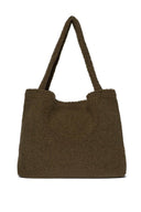 Studio Noos tas teddy in de kleur groen