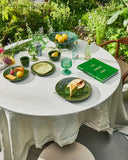 HKliving ontbijtbord emeralds spot - green
