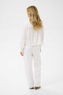 Cream blouse - snow white