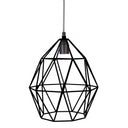 Zwarte metalen hanglamp wire van het merk KidsDepot