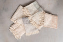 Plaid 130x70 - zwart/creme