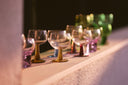 HKliving wijnglas laag - groen