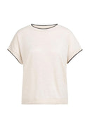 YAYA shirt fijngebreid - creme