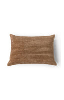 YAYA kussen 60x40 cm in bruine velvet stof