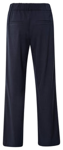YAYA broek met details - inktblauw