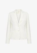 Cream blazer - wit