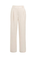 YAYA broek geweven - creme/wit