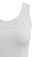 YAYA singlet rib - medium grey