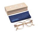 Looplabb leesbril faust - champagne