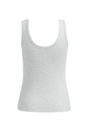 YAYA singlet rib - medium grey