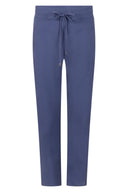 Zoso broek travel joy in blauwe kleur met elastische tailleband