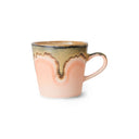 HKliving mok americano blossom met een retro ontwerp in keramiek
