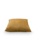 vtwonen kussen 50x50 velvet in de kleur caramel