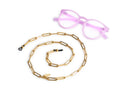 Looplabb leesbril ketting - goud