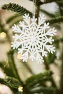 Ib Laursen sneeuwvlok papier - wit