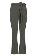 Zoso broek travel belle in de kleur army met flair pasvorm