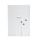 Bastion Collections theedoek - iris blue