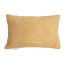 Handgeweven kussenhoes van Original Home in de kleur mosterdgeel