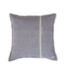 Bastion Collections kussenhoes in grijs/blauw met de tekst Happy Home