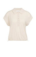 YAYA shirt fijngebreid - creme