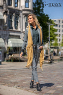 G-maxx travel blouse - donkerblauw
