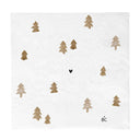 Bastion Collections servetten trees bruin