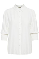 Cream blouse nola - chalk