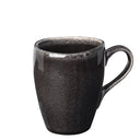 Broste Copenhagen Nordic Coal mok met oor in zwart en bruin keramiek
