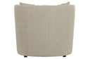 vtwonen fauteuil bouclé - naturel