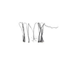 Zwart House Doctor lichtsnoer Stars van 270 cm met 10 LED ster-clusters