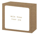 Ikpakjein kerstkaarten box II in een stijlvolle giftbox met enveloppen