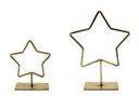 MrsBloom ster staand l - goud