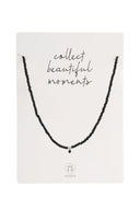 Zusss ketting - zwart/zilver
