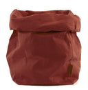 Uashmama paper bag in de kleur cognac