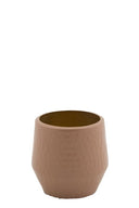 MrsBloom potje metaal m in de kleur nude
