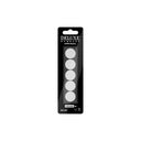 Vijf stuks DeluxeHomeart CR2450 knoopcelbatterijen in verpakking