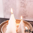 Kaars kerstboom s - goud