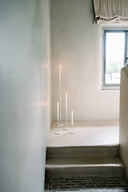 Leeff kandelaar l - wit