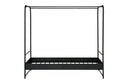 vtwonen bed metaal 120x200 cm  - zwart
