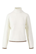 Zusss coltrui in offwhite met col en glitterboord