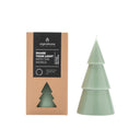 Groene kaars in de vorm van een kerstboom van het merk Original Home