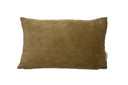 MrsBloom kussen corduroy in de kleur ginger met een rechthoekige vorm